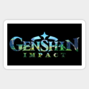 Genshin impact logo Magnet